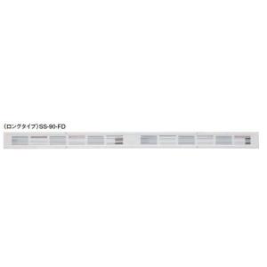 BXカネシン ファイヤーストップ45換気口 ロング SS-90-FD ホワイト 10台/1箱 送料無料｜tnyokohama
