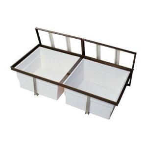 吉川化成　床下収納庫　YPC 6DADSJ YPC 6DADSJ 断熱床下収納庫 600型 浅型 シルバー 吉川化成