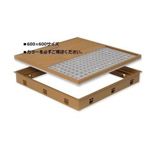 JOTO 城東テクノ SPF-R6060F12-LG 高気密型床下点検口(標準型) ライト