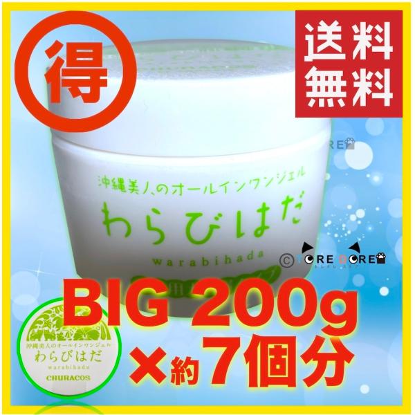 わらびはだ Big サイズ チュラコス わらび肌 200g 正規品 定期購入一切なし