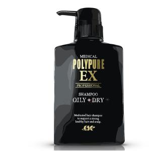 ポリピュアEX スカルプ シャンプー 350ml POLYPURE EX ノンシリコン 薬用シャンプ...