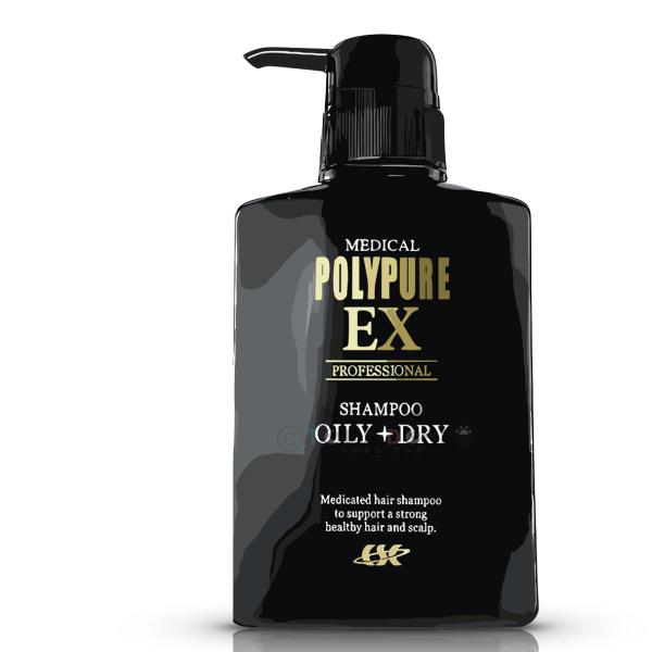 ポリピュアEX スカルプ シャンプー 350ml POLYPURE EX ノンシリコン 薬用シャンプ...