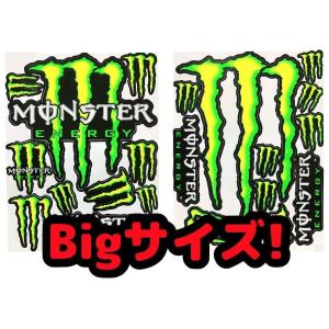 モンスターエナジー BIGサイズ ステッカー 車 バイク デカール 防水 シール MonsterEn...