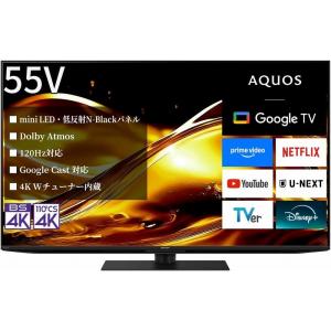 SHARP 4T-C55FN2 AQUOS AQUOS 4K 液晶テレビ、薄型テレビ - 最安値