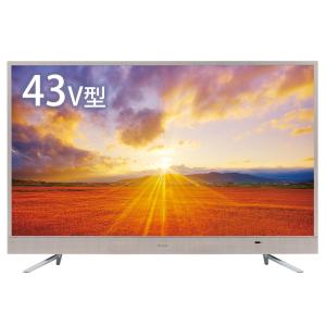 aiwa アイワ 43V型 地上/BS/110度CSデジタル 4K対応 液晶テレビ TV-43UF10