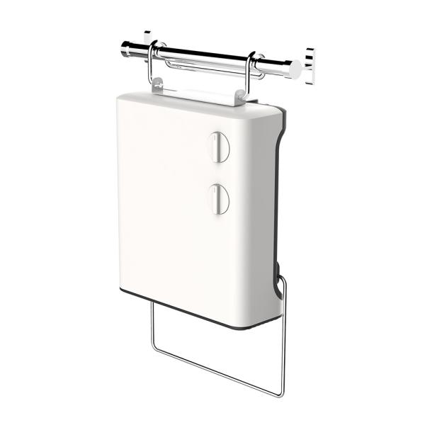 2Style 壁掛けヒーター RM-93A 床置き可能 タオル掛け付き 足元ヒーター　ダイアモンドヘ...