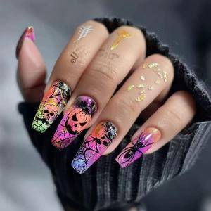 【24枚入り】 ネイルチップ ロング つけ爪 ...の詳細画像1