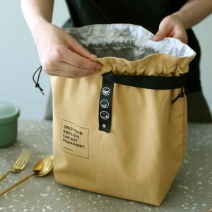 ランチバッグ 保冷 保温 手提げ お弁当 巾着...の詳細画像1