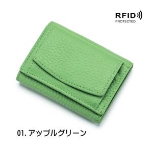 ミニ財布 三つ折り 財布 コンパクト財布 レデ...の詳細画像3