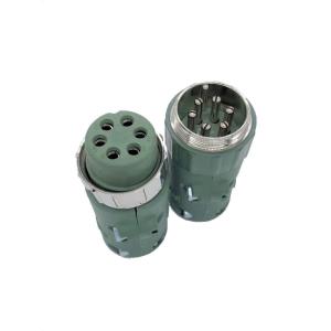 制御ケーブル接続プラグ PANA用 メタコン メタルコンセント6芯 （雄