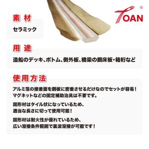 TOAN 溶接 裏当て材 TW-A12 入数:...の詳細画像2