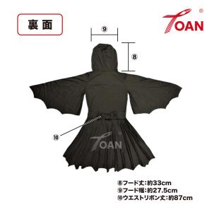 ハロウィン 仮装 コスプレ 骨袖ワンピース T...の詳細画像3