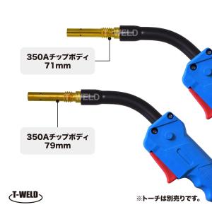 半自動溶接機 CO2トーチ用 350A ダイヘ...の詳細画像3