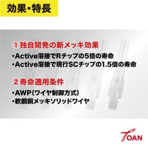 半自動溶接機 CO2 溶接チップ 高耐久 メッ...の詳細画像2