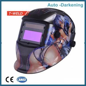 液晶式自動遮光溶接面　TOAN-9200　美少女(低電流対応) ヘッドバンド付き
