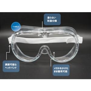 セーフティゴーグル 無気孔 1枚 「アウトレッ...の詳細画像2