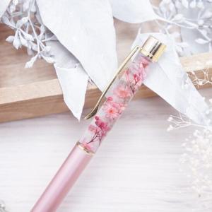桜 ハーバリウム ボールペン サシェ ピンク2...の詳細画像5