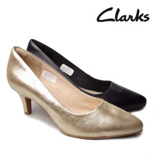 アウトレット Clarks クラークス 001G 本革 パンプス 6.5cmヒール ビジネス フォー...