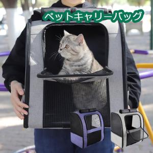 キャリーバッグ ペットキャリー バッグ 犬 猫 折りたたみ ショルダー 中 大型猫用 小型犬 うさぎ用 リュック 変形しない ペットバッグ マット付｜toastore2