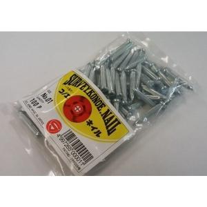 コノエネイル　No.01 (100本入) L=27mm 2g 測量鋲 釘 測量ポイント 標示 コンクリート用 土地家屋調査