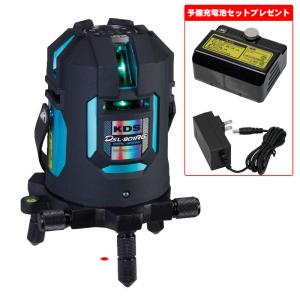 テクノ販売 電子整準フルラインレーザー LTC-X9001(受光器・三脚付