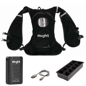 マイト工業 冷水循環式冷却ベスト クールベストセット CWV-S フリーサイズ（バッテリー・充電コード・製氷トレー付き） 高い冷却性 熱中症対策