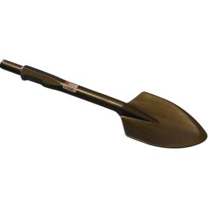 MOKUBA B-16 電動ハンマー用スコップ 六角30Hx130x500mm モクバ