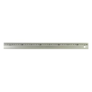 シンワ測定 65425 アルミ直尺 アル助 ４５cm シャンパンゴールド
