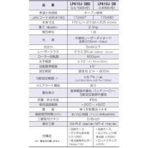SOKKIA ソキア LP610J-DBD 自...の詳細画像1