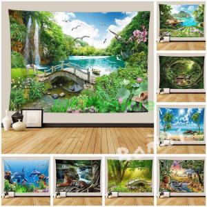 タペストリー おしゃれ 北欧 インテリア 雑貨 壁掛け 絵 布 大判 壁 飾り