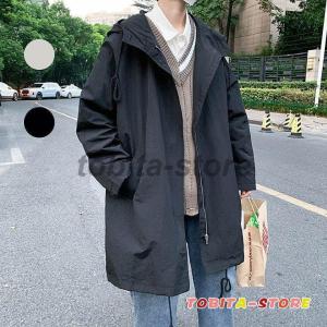 チェスターコート メンズ トレンチコート 羽織り ロング ミリタリージャケット 2色 オシャレ ビジネスコート 大きいサイズ 通勤 春秋 30代 40代 50代 Tbt0214 Man2 飛田ストア 通販 Yahoo ショッピング