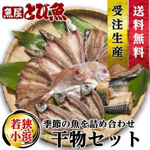 [ 水揚次第発送 ] ≪家計応援価格≫ 干物セット 6種類 約17点 福井県産 国産 産地直送 特産品 詰め合わせ お酒のつまみ おつまみ asagohan｜tobiuo