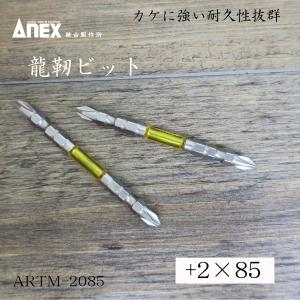 ANEX アネックス 龍靭ビット2本組 +2×85 ARTM2085｜tobiwarabiueda