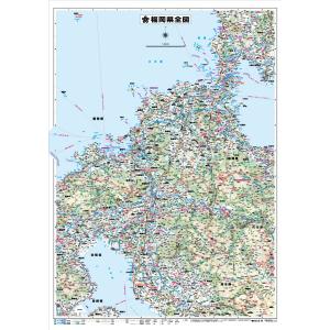 福岡県全図｜tobunsha-map