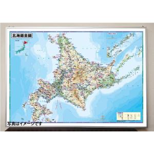 北海道全図　Ａ０判　パネル加工｜tobunsha-map