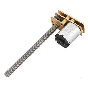 DCギヤモータ 歯車モーター 低速メタルギヤモータDC 6V 12V ギヤ モータ M4 x 55mmシャフト 1024GA20スレッドフリップ