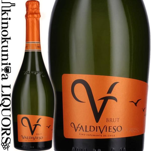 バルディビエソ ブリュット [NV] 白 スパークリングワイン 辛口 泡 750ml チリ セントラ...