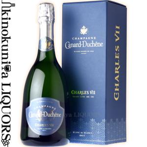 カナール デュシェーヌ シャルル ７世 ブラン ド ブラン [NV] スパークリングワイン 白 辛口 750ml フランス CANARD DUCHENE CHARLES VII 化粧箱入り｜tochikame