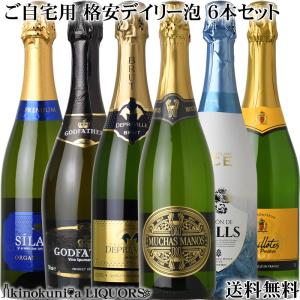 辛口カヴァ6本セット 第9弾 スペインのスパークリングワインCAVA 辛口