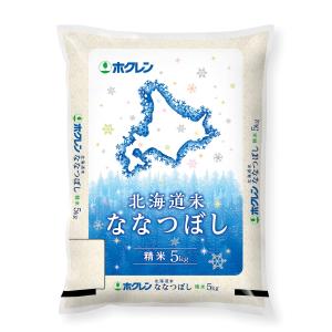 北海道産米 令和5年度産 ホクレンパールライス 北海道米ななつぼし 精米 ５kg｜tochishou