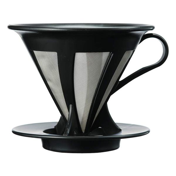 HARIO(ハリオ) ドリッパー カフェオール コーヒー ドリップ 1~4杯用 ブラック CFOD-...