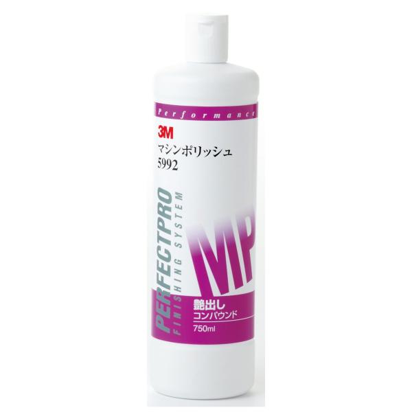 スリーエム(3M) 3M コンパウンド 艶出し用 マシンポリッシュ 750ml 5992 [HTRC...