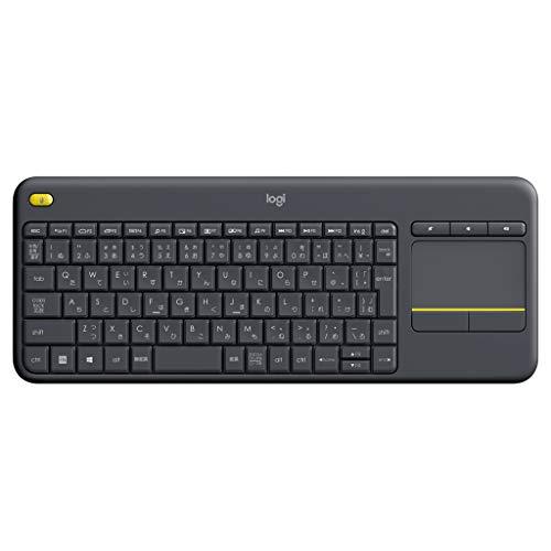 ロジクール タッチ キーボード K400pBK 国内正規品 ワイヤレスキーボード