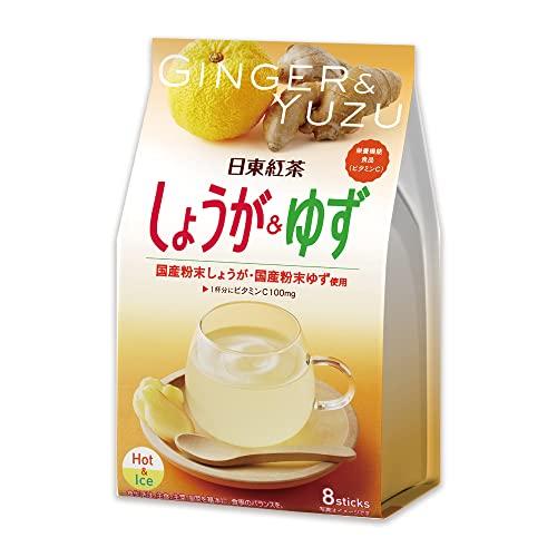 三井農林 日東紅茶 しょうが&amp;ゆず 8本×6個