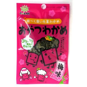 前島食品 おやつわかめ 梅味 7g×10袋