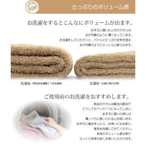 フェイスタオル 大判 6枚セット 34×90c...の詳細画像3