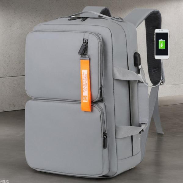 メンズ バックパック ハンドバッグ 多機能 撥水加工 オックスフォード生地 旅行 ビジネス 効率的 ...