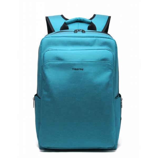 リュックサック バックパック シンプルなカジュアルバッグ ブルー 男女兼用 大容量 防水 撥水生地 ...