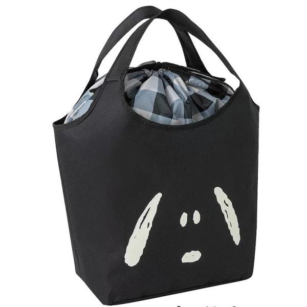 スヌーピー SNOOPY チャーリーブラウン DOUBLE FACE BAG エコバッグ ショッピン...