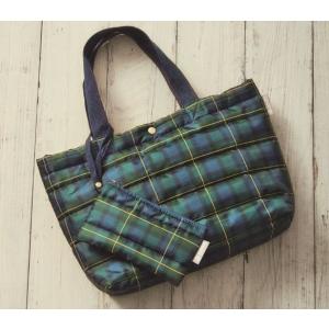 ナノ ユニバース nano universe キルティングトート ミニポーチ 2点セット